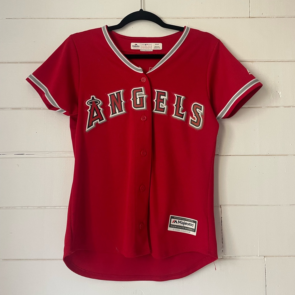 Albert Pujols #5 Angels Baseball Jersey Majestic Authentic Mlb